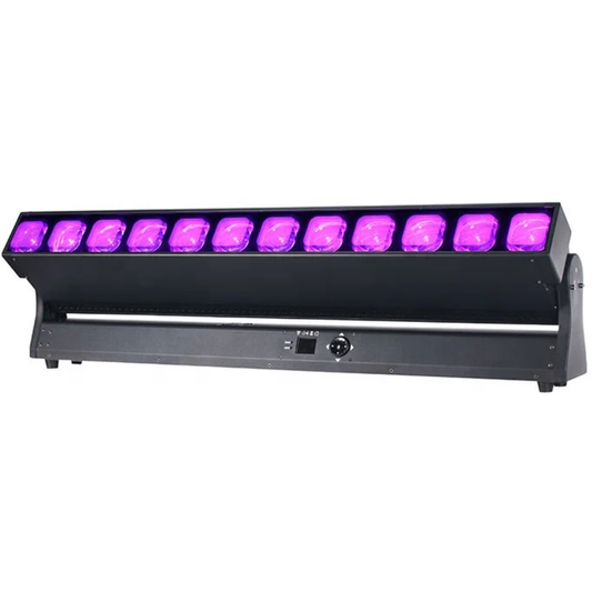 Crisp Vivid Tread 1260YZ | 12×60W RGBW with Zoom & Pixel Control | Moving LED Bar for Stage & Clubs