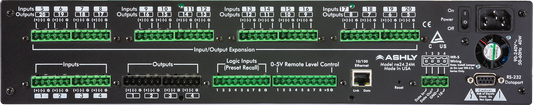 Ashly ne24.24MT (8×12) | 8x12 DSP Matrix Processor | Modular I/O with Protea Control