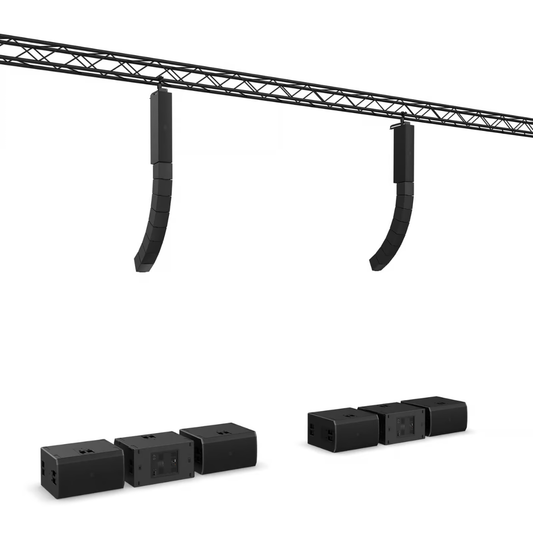 LD Systems MAILA XXL | 20kW Flown Stereo Line Array System | 6x Dual 15in Bandpass Subs + 16 Satellites