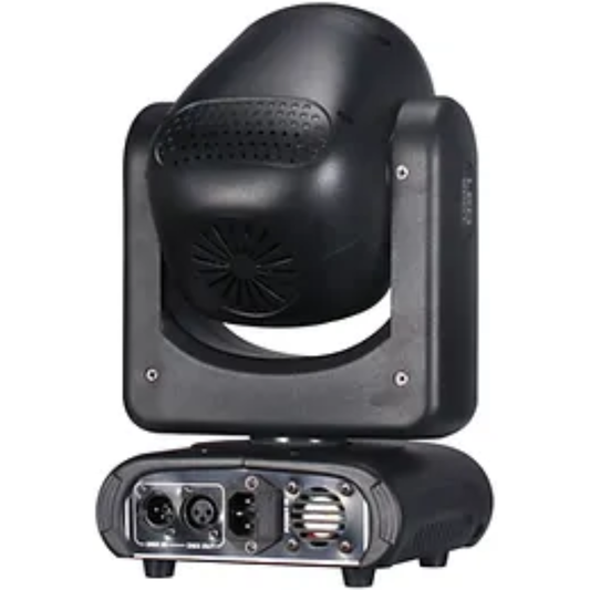 Crisp Spotty LED 90 | 80W LED Spot Moving Head | RGB Halo Ring + Prism & Gobo Effects