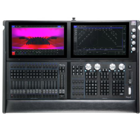 ChamSys MagicQ MQ500 Stadium | 200 Universe Lighting Console | Dual 15in Touchscreens & 42 Playbacks