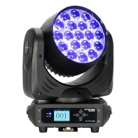 Eliminator Stryker Wash | RGBW LED Moving Head | Compact Wash with Pixel Control