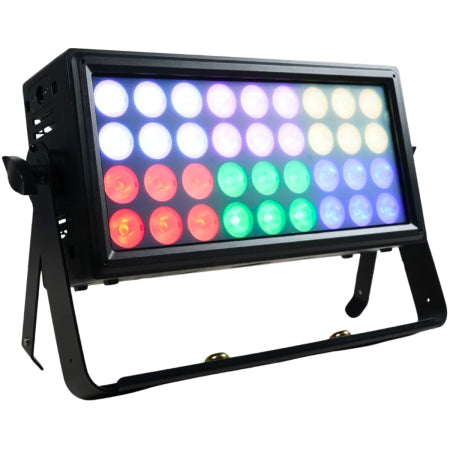 Event Lighting HYBRICK WASH | IP65 RGBW+WW LED Wash | 36x10W with Electronic Frost