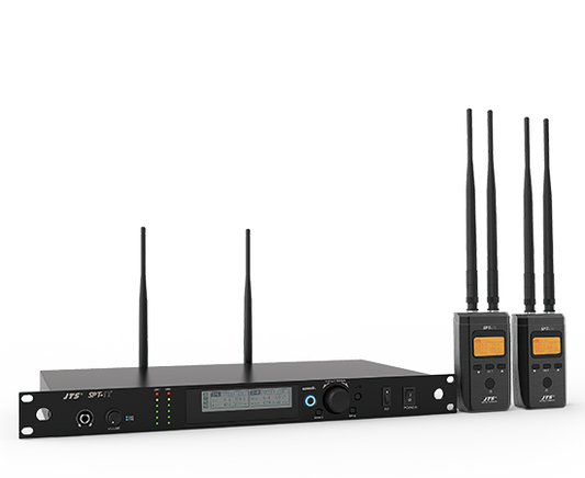 JTS SPT-1R/SPT-1T System (506-542 MHz) | Dual-Channel UHF Wireless Audio System