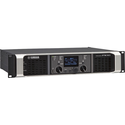 Yamaha PX10 | 1200W x2 Class D Power Amplifier | DSP Processing with Flexible I/O