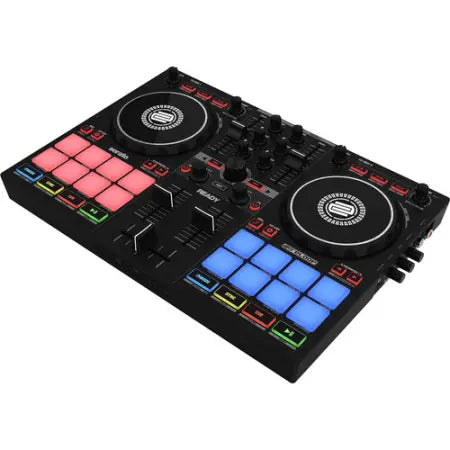 Reloop Ready | Compact 2-Deck DJ Controller for Serato | 16 RGB Pads & Scratch Bank Support