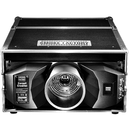 Smoke Factory SF-0110 | Carpet Crawler + Data II + Flight Case | CO₂ Ground Fog Bundle with 2600W Fog Machine