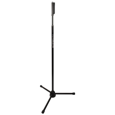 Ultimate Support Live-MC-66B | One-Handed Adjustable Tripod Mic Stand with Folding Base