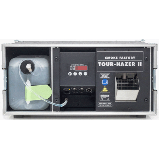 Smoke Factory SF-0065 | Tour Hazer II "S" PHENOL | 1500W Water-Based Hazer with Road Case