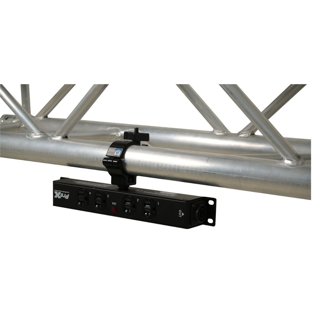 ProX X PWEDX4MAYA | 4 Outlet Edison Power Strip | TRUE1 IN/OUT 20A Power Center