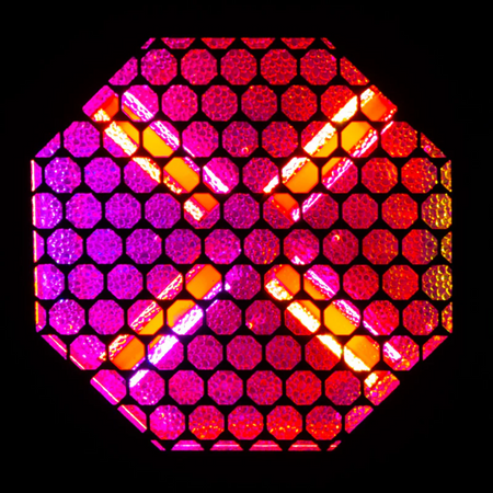 American DJ Vintage X | 4x60W Amber Retro Blinder with RGB Background LEDs & Wireless Control