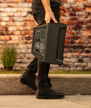 Peavey Solo Portable PA | 200W Battery-Powered System | Bluetooth Busking Speaker