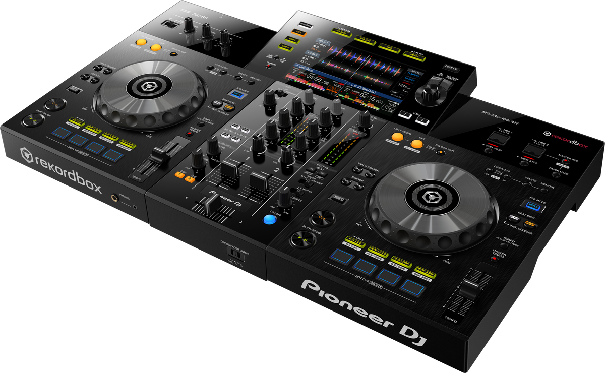 Pioneer DJ XDJ-RR | 2‑Channel All‑in‑One DJ Controller | 7″ Screen with Rekordbox/Serato
