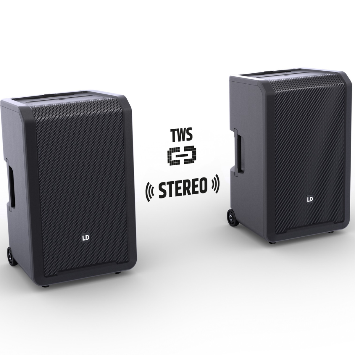 LD Systems ANNY 12 | 12in Battery Powered PA | 122dB Portable Bluetooth Speaker