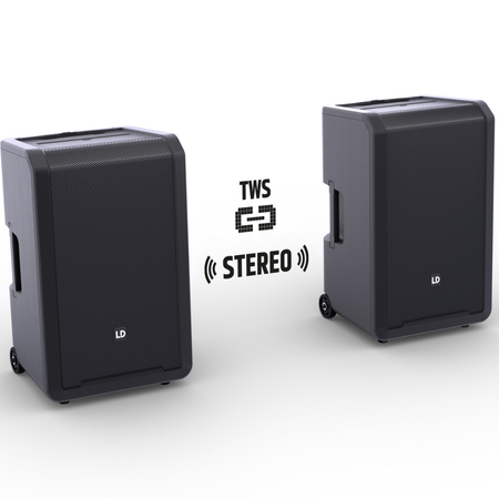 LD Systems ANNY 12 | 12in Battery Powered PA | 122dB Portable Bluetooth Speaker
