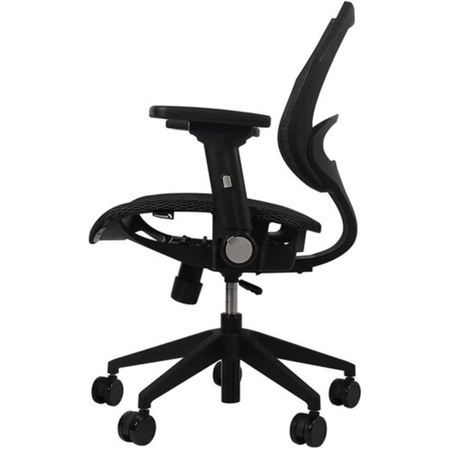 Wavebone Voyager I Studio Chair Mesh | Compact Ergonomic Studio Chair | Foldable Arms & Breathable Mesh