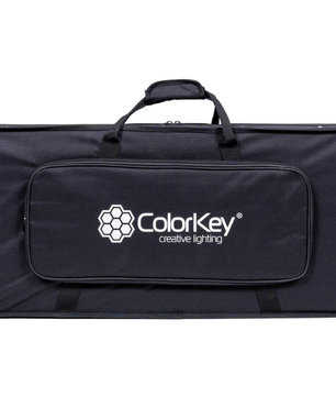 ColorKey PartyBar Mobile 100 EL | Wireless LED Lighting System | Battery-Powered with Stand & Case