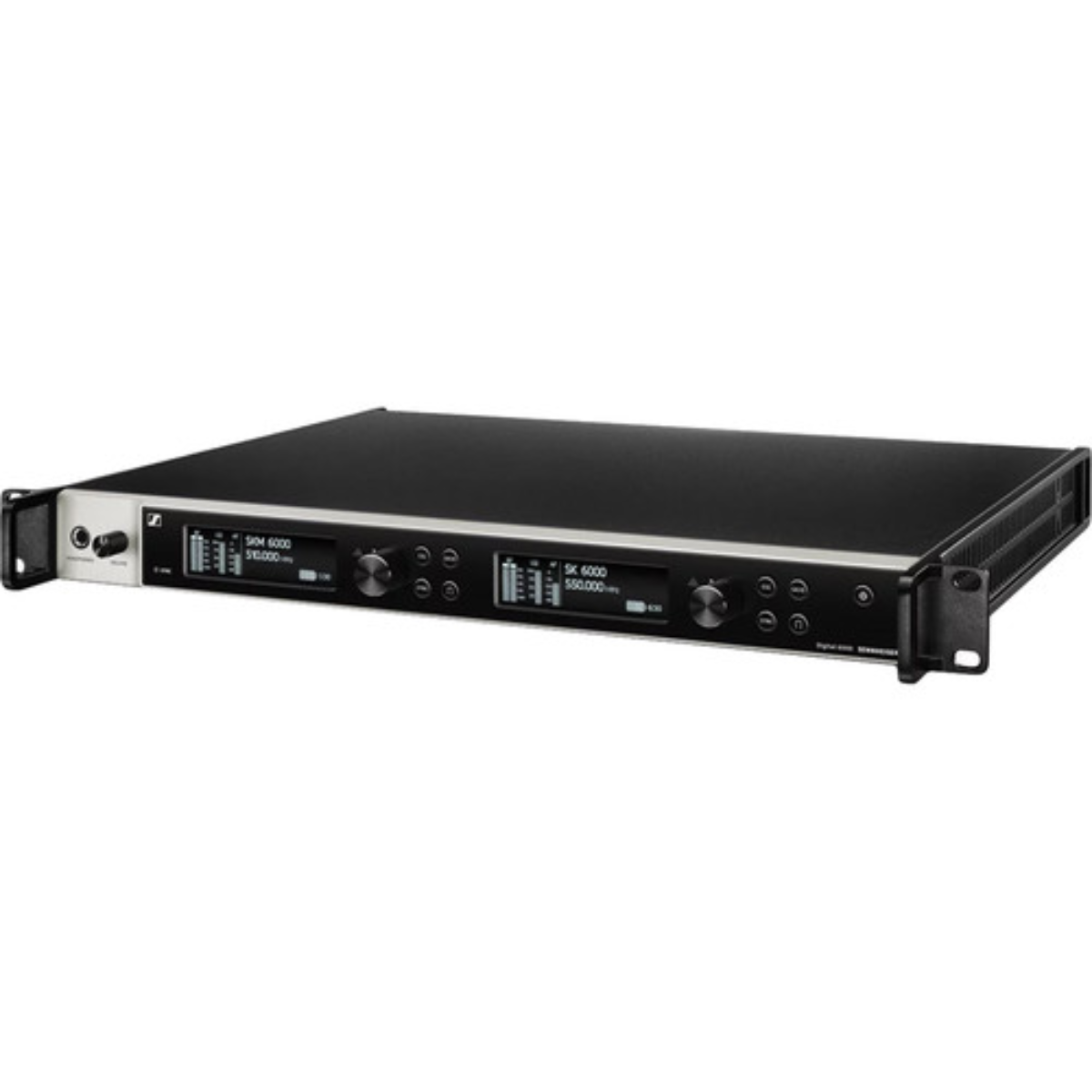 Sennheiser EM 6000 DANTE | 2-Channel Dante Receiver | 244 MHz Digital UHF Tuning