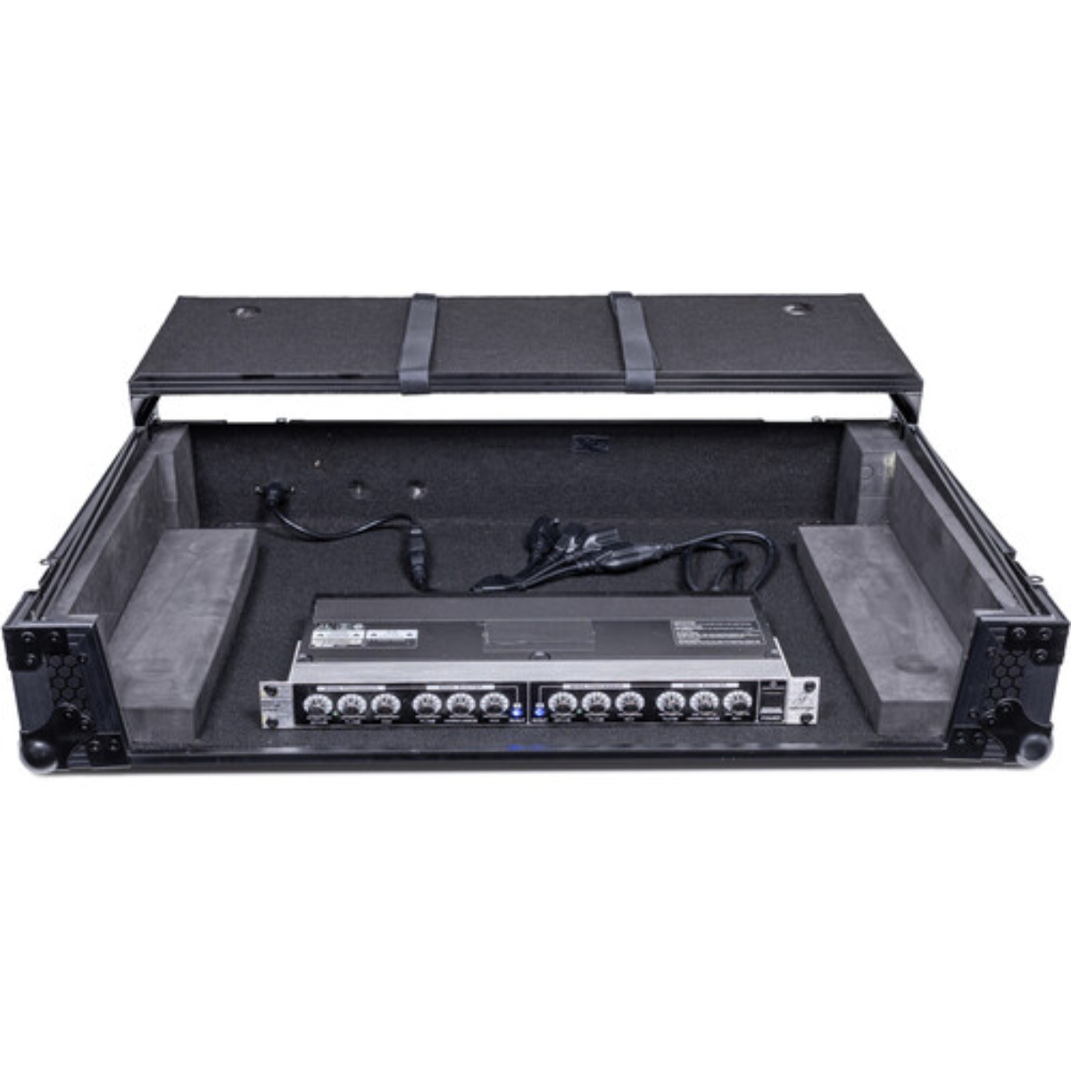 Headliner HL11006 | Flight Case for Rane Performer/Four | Laptop Platform with 4-Way Power