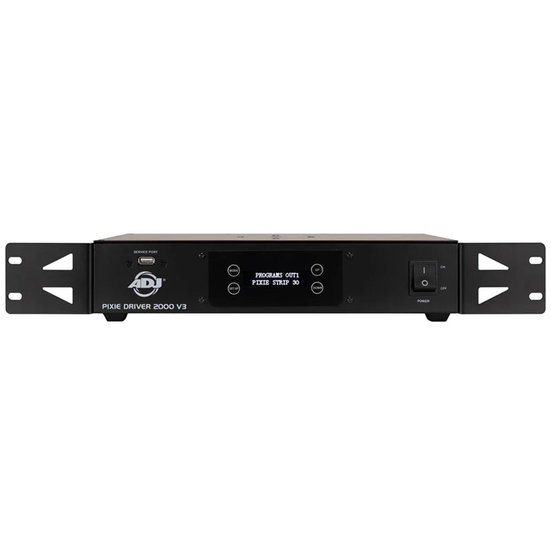 American DJ Pixie Driver 2000 V3 | Pixel Controller for Pixie Strips | Art-Net & sACN, Rackmountable