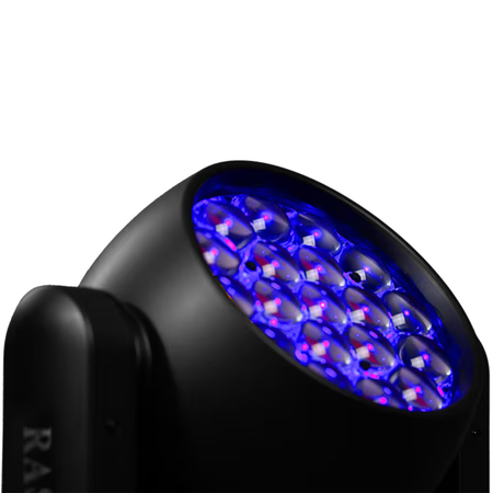 Rasha K2 | 19x25W RGBW - 10000 Lumens | Zoom Wash with Pixel Rings