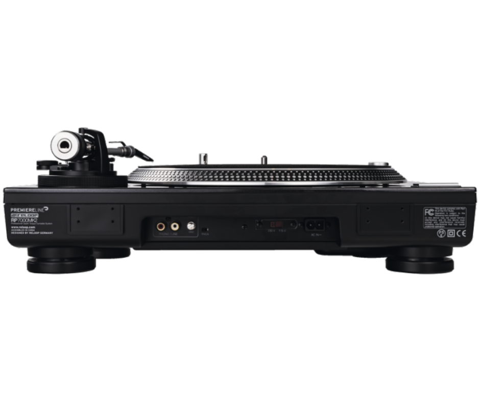 Reloop RP-7000 MK2 | High-Torque Direct Drive Turntable | S-Shaped Tonearm & Multi-Speed Support