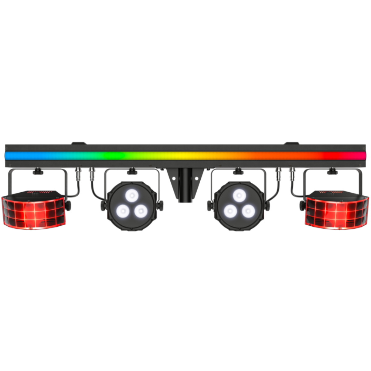 Chauvet DJ GigBAR 3 ILS | 3-in-1 Derby Par Strip System | Complete Lighting System with Tripod & Control