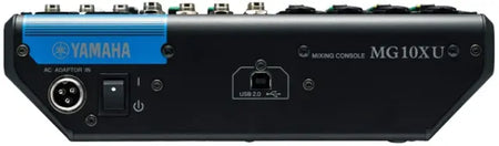 Yamaha MG10XU | 10-Channel USB Mixer with FX & Compression | 24-Bit Audio Interface + Cubase AI
