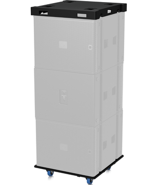 Turbosound TS-MS121-VT | Vertical Transporter for MS121 Subs | Holds 2–3 Units with Locking Casters