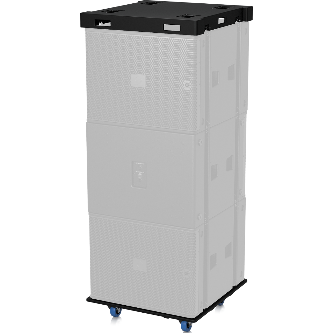 Turbosound TS-MS121-VT | Vertical Transporter for MS121 Subs | Holds 2–3 Units with Locking Casters