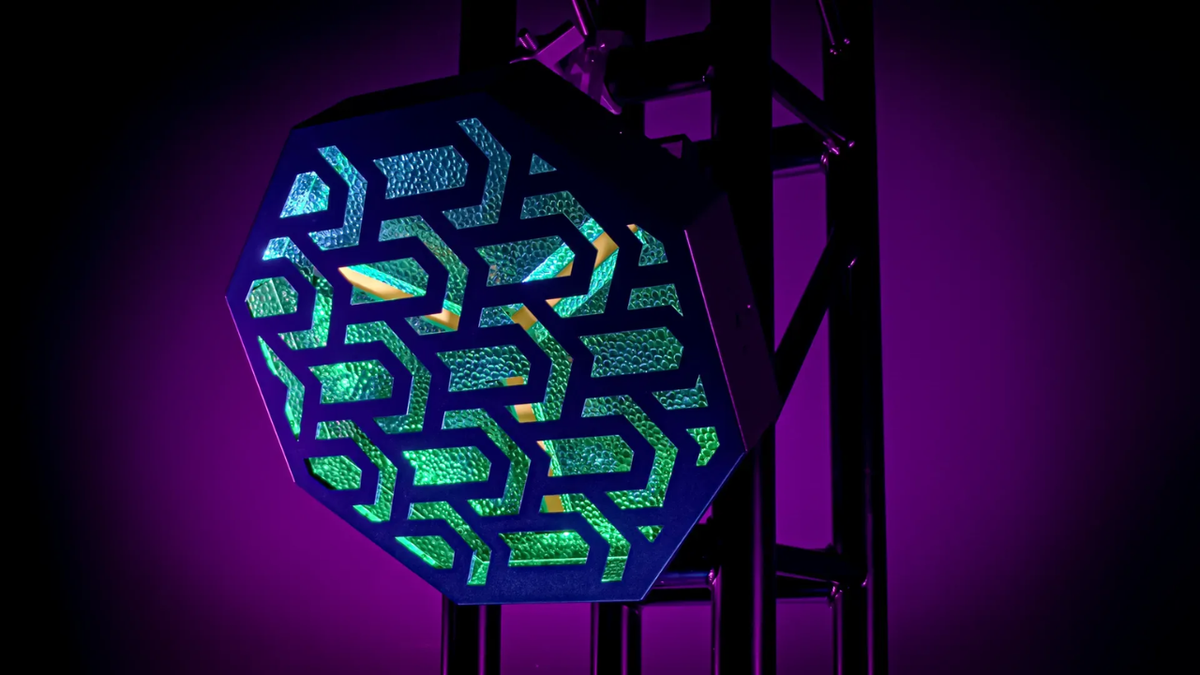 Blizzard Lighting Lux Capacitor 2 | Retro WW Blinder with RGB Aura | 3x60W + 48x3W LEDs