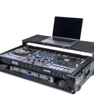 Headliner HL11006 | Flight Case for Rane Performer/Four | Laptop Platform with 4-Way Power