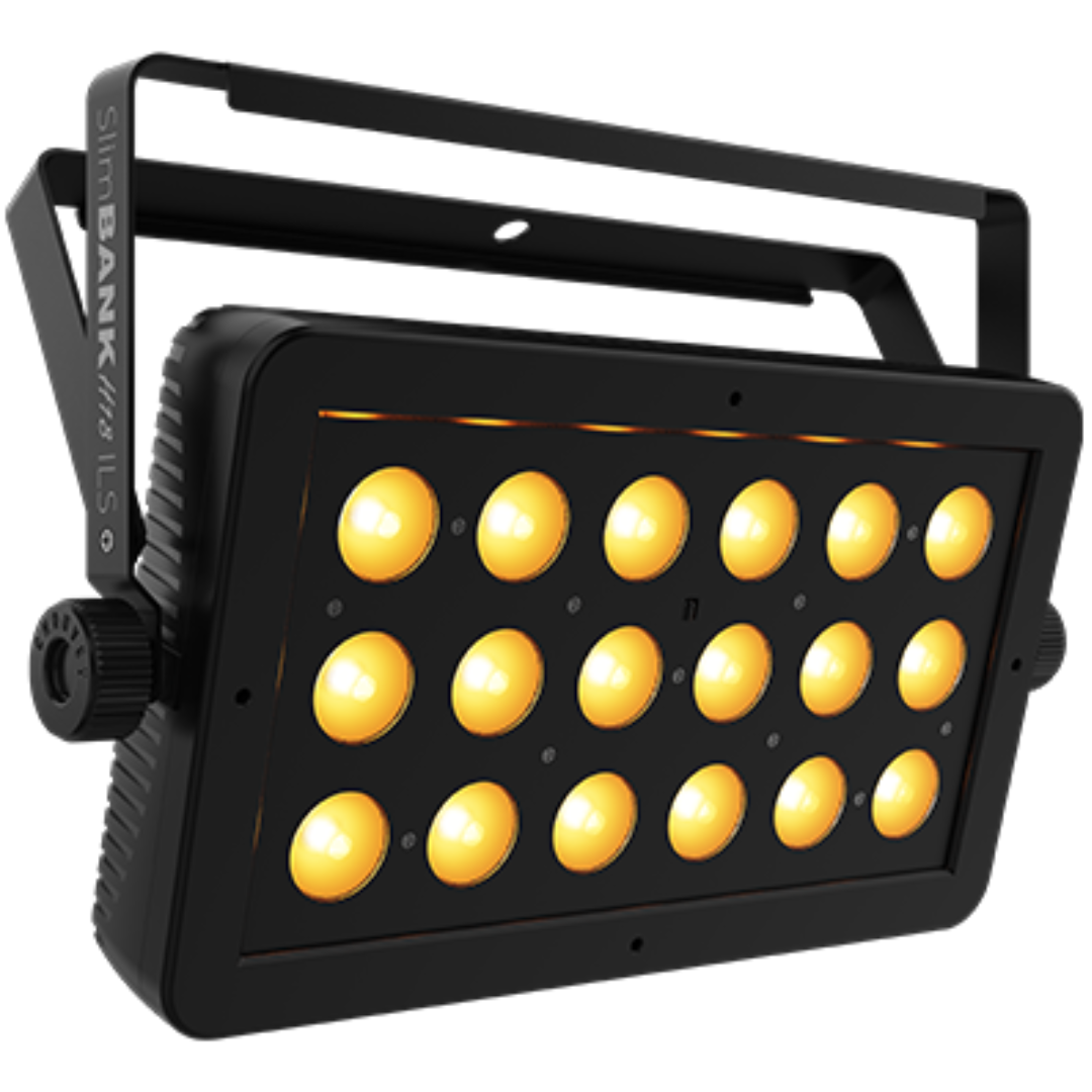 Chauvet DJ SlimBANK H18 ILS | Hex RGBAW+UV LED Wash Light | ILS Control with Fan-Free Design