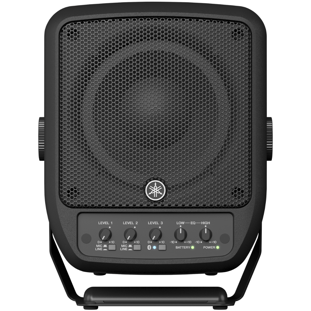 Yamaha STAGEPAS 100BTR mkII | 100W Battery-Powered PA with Bluetooth | 6.5in Coaxial Driver for Live Sound Anywhere