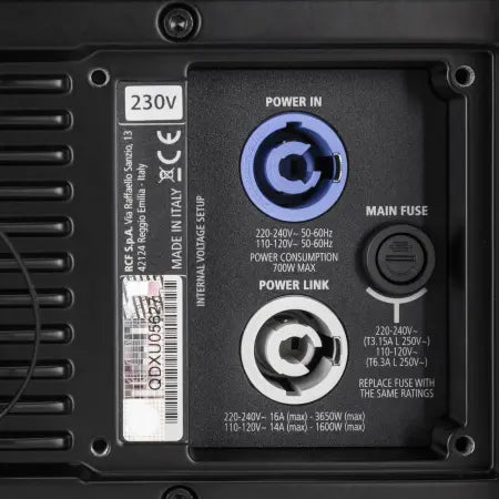 RCF HDL6 A | Dual 6in Woofers – 131 dB | Compact Active PA Speaker