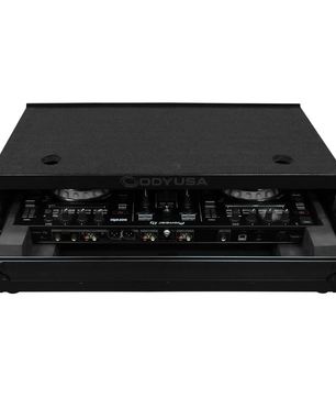 Odyssey FZGSPIDDJSR2BL | Case for Pioneer DDJ-SR2 | Glide Platform with Black Hardware