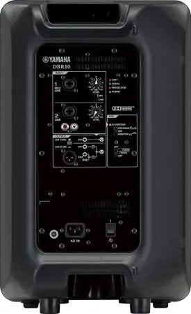 Yamaha DBR10 | 10in Powered PA Speaker - 129dB SPL | Lightweight Design with Built-In Mixer