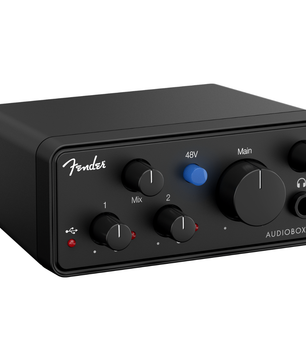 Fender AudioBox GO | 2x2 USB-C Audio Interface | Compact Mobile Recording