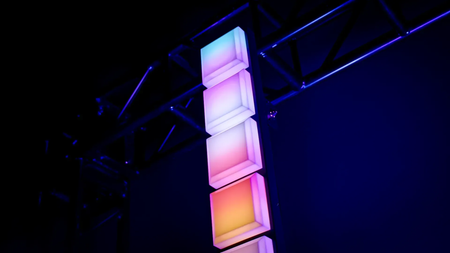 Blizzard Lighting InfiniPix Lil Spektro | Pixel-Mappable RGB Tower | 196 LEDs & Silent Fanless Design