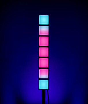 Blizzard Lighting InfiniPix Lil Spektro | Pixel-Mappable RGB Tower | 196 LEDs & Silent Fanless Design