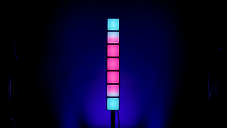 Blizzard Lighting InfiniPix Lil Spektro | Pixel-Mappable RGB Tower | 196 LEDs & Silent Fanless Design