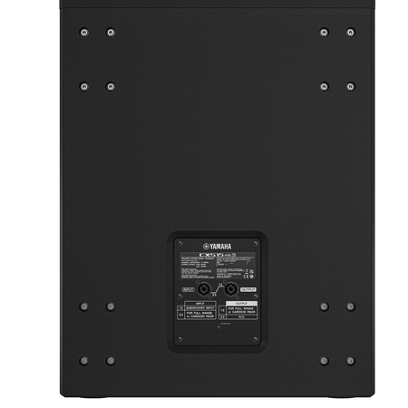Yamaha CXS15 MK3 | 15in Passive Subwoofer - 126dB SPL | Deep Bandpass Bass for Live Sound