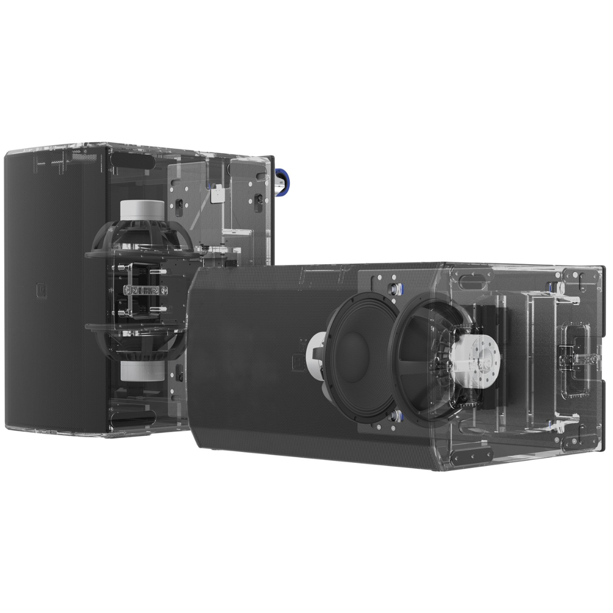 LD Systems LDS-LDMAILASUB | Dual 15in Powered Bandpass Subwoofer | 2500W Class D with DSP & Cardioid Presets