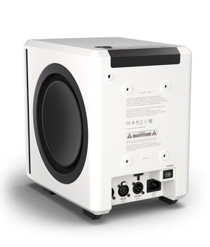 Palmer Orbit 11 W | Dual 8in Woofers - 116dB SPL | White 3-Way Coaxial Studio Monitor