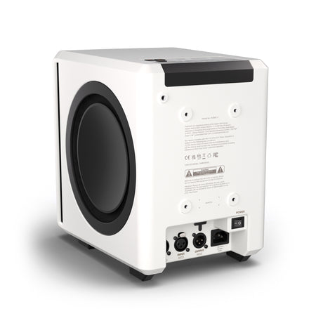 Palmer Orbit 11 W | Dual 8in Woofers - 116dB SPL | White 3-Way Coaxial Studio Monitor