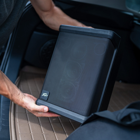 Peavey Solo Portable PA | 200W Battery-Powered System | Bluetooth Busking Speaker