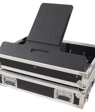 ProX XS TV32FMW | 32 Inch LED TV Flight Case | Adjustable Floor Monitor Case with Wheels