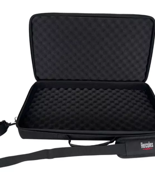 Hercules DJControl Inpulse 500 Premium Travel Bag | Semi-Rigid Case | Custom-Fit Protection with Shoulder Strap
