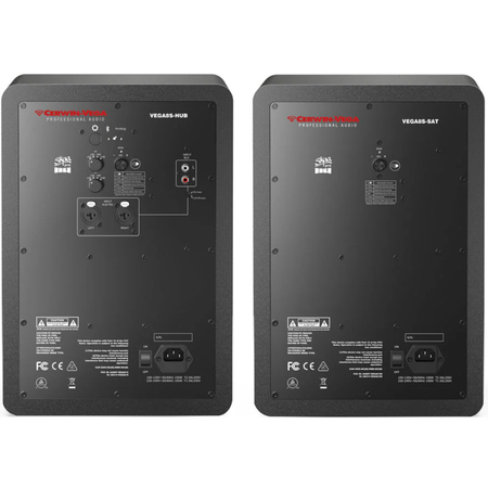 Cerwin Vega VEGA8SB-PR | 8in Studio Monitor Pair with DSP | Bluetooth, SKAA & SKAA Pro Wireless Audio