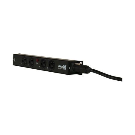 ProX XPWEDX4MAYA | 4 Outlet 20A Power Distribution Box | True1 IN/OUT Pass-Through Design